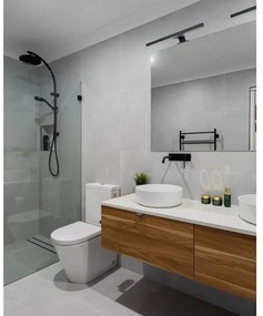 Illuminazione a LED per specchi da bagno LED/5W/230V 4000K 30 cm IP44 nero