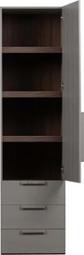 Armadio componibile grigio 55x210 cm Rens - WOOOD