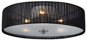 Markslöjd 104884 - Plafoniera BYSKE 3xE14/40W/230V nero