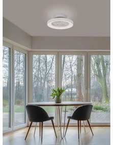 Ventilatore da soffitto Tibet WiFi bianco , D. 53 cm MANTRA