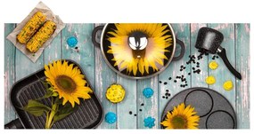 Pentola in alluminio con coperchio in vetro , ø 28 cm Grande - Orion