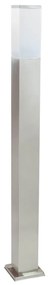 Paletto da Giardino 100cm acciaio INOX IK06 IP54 base E27