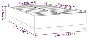 Giroletto Tortora 120x200 cm in Tessuto