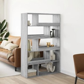 Libreria grigio sonoma 100x33x156,5 cm in truciolato