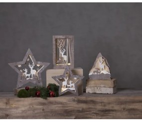 Eglo 410414 - Decorazione LED natalizia FAUNA 10xLED/0,03W/2xAA