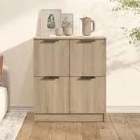 Credenza Rovere Sonoma 60x30x70 cm in Legno Multistrato 811100