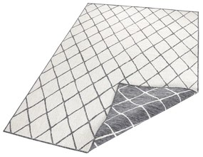 Tappeto da esterno grigio e crema , 80 x 150 cm Malaga - NORTHRUGS