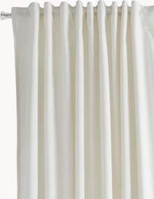 Set di 2 tende in velluto oscuranti con multibanda Nora, larg. 140 cm