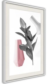 Poster  Floral Alchemy I  Cornice Quadri Cornice nera con pass-partout, Larghezza x Altezza Home decor 20x30