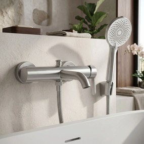 Rubinetto da vasca REA Ontario Side Brush Nickel
