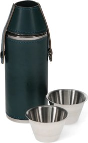 Set di borracce e bicchieri in acciaio inox blu scuro 3 pezzi 220 ml Spirit of Adventure - Rex London