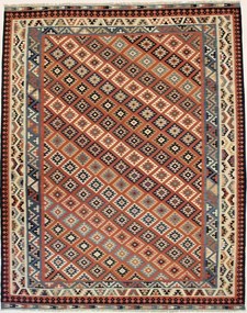 Kilim Tappeto 310 x 390 (Iran) Tessuto A Mano
