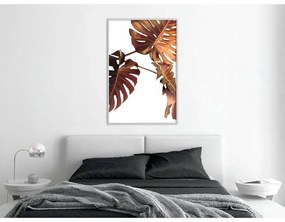 Poster Copper Monstera