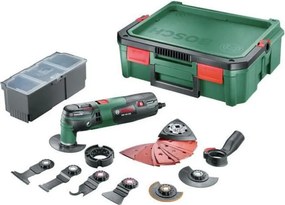 Strumento multifunzione Bosch pmf 250 ces Con 1 cassetta degli attrezzi SystemBox, 20 Accessori