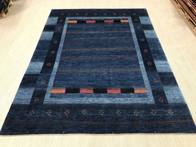 Loribaft Tappeto 270 x 360 Blu (Iran) Annodato A Mano