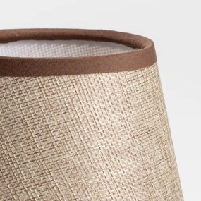 Brilagi - Applique a LED NUBILA WOOD 1xE27/25W/230V + LED/3W quercia/marrone