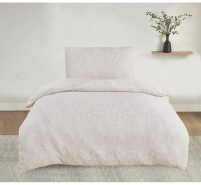 Biancheria da letto singola jacquard beige 140x200 cm Boston - My House