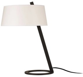 Lampada da tavolo bianco-nera (altezza 55 cm) Salihini - Opviq lights