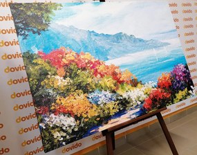 Quadro su tela – Vista sul mare
