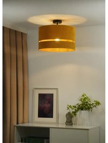 Duolla - Lampadario a plafone DOUBLE 1xE27/15W/230V diametro 40 cm arancione