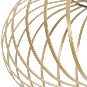 Plafoniera di design oro 39 cm - Johanna