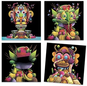 Gioco creativo - Giuseppe Arcimboldo - Verdure di primavera