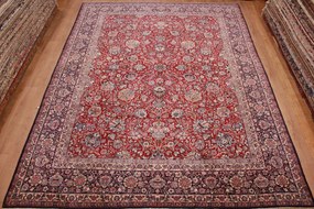 Kerman Tappeto 350 x 450 (Iran) Annodato A Mano
