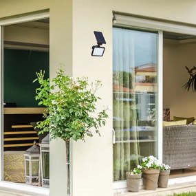 Rabalux 77011 - Riflettore LED solare con sensore KELNA LED/9,6W/3,7V IP44