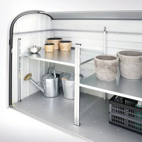 in acciaio BIOHORT L 93.5 x H 93.5 x P 187 cm