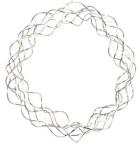 Eglo 411015 - Decorazione natalizia LED CURLY 30xLED/0,064W/230V cromo lucido