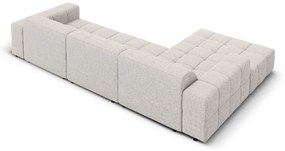 Divano angolare grigio chiaro (angolo sinistro) Chicago - Cosmopolitan Design