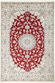 Nain Tappeto persiano 200x300 Rosso (Iran) Annodato A Mano