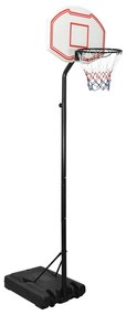 Supporto Per Pallacanestro Bianco 282-352 Cm Polietilene /