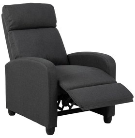 Poltrona relax antracite Siom - Actona