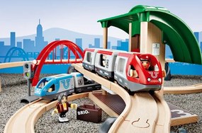 Brio - Set ferrovia con scambio - 42 pezzi