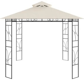 Gazebo 4x3x2,7 m Crema 160 g/m²