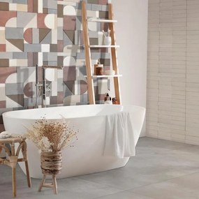 Piastrella da pavimento e rivestimento interno 75 x 150 cm Sp. 9.5 mm rettificato Ombra Decori Archi in gres porcellanato opaco multicolore traffico medio forte (pei 3/5) R9 2.25 mq