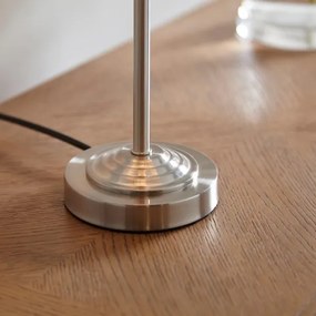 Endon 100646 - Lampada da tavolo HIGHCLERE 1xE14/7W/230V beige/cromo opaco