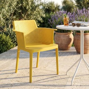 MAKKA - poltrona da esterno ed interno in plastica