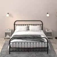 Comodini 2 pz Grigio Cemento 40x35x50 cm 821883