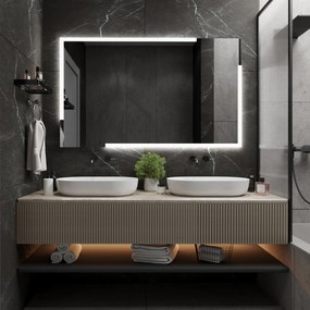 Specchio con illuminazione LED M23