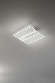 Plafoniera a led 6976 b ct bianco