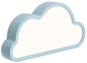 Lampada da scrivania per bambini CLOUD LED/11W/230V blu