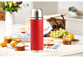 Tefal - Thermos con tazza  1 l SENATOR acciaio inossidabile/rosso