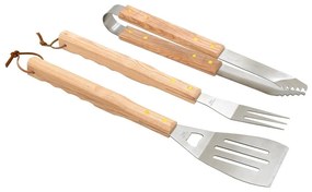Set di 3 utensili per grigliare Wood - Cattara
