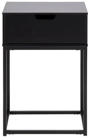 Comodino nero Mitra - Actona