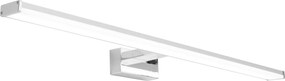LAMPADA DA PARETE DA BAGNO LED SOPRA SPECCHIO 12W 58CM APP369-1W CROMO