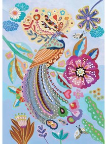 Puzzle - uccello glitterato - 50 pezzi