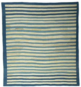 Kilim Tappeto persiano 290 x 320 Blu (Iran) Tessuto A Mano