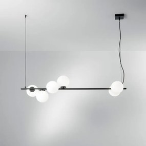 Lampadario Moderno Enoire nero  6x E14 LUCE AMBIENTE DESIGN